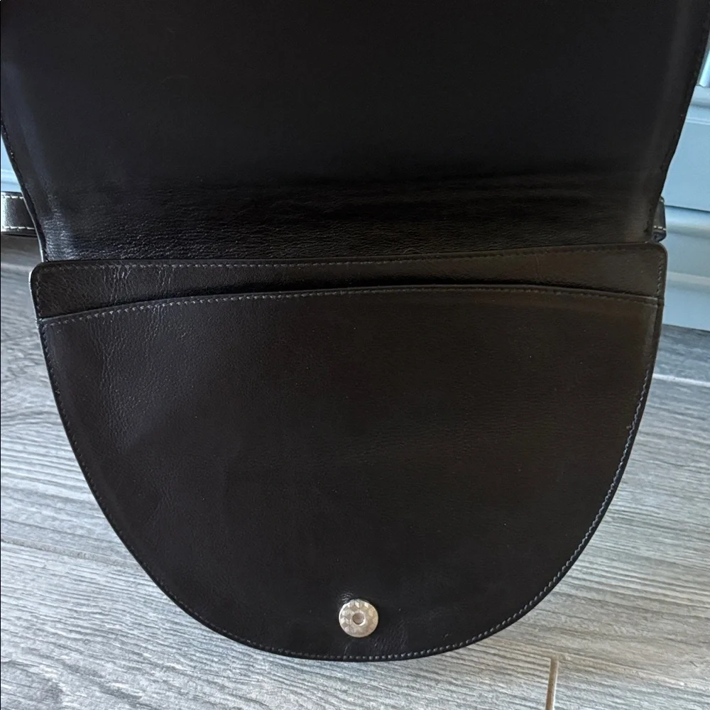 Vintage Black and Cream Snakeskin Bag - Picture 3 of 8